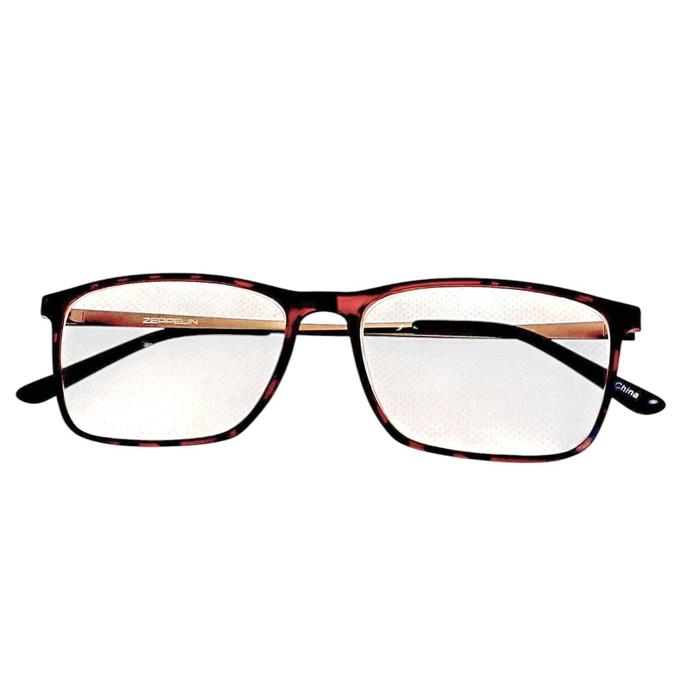 Zeppelin Lite Tec II Unisex Eyeglass Frame – Matte Tortoise – 53-17-145